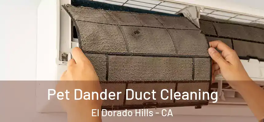 Pet Dander Duct Cleaning El Dorado Hills - CA